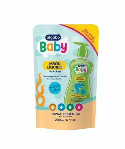Jabón Líquido Baby Doy Pack Econo 200ml Algabo