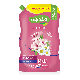 Algabo Shampoo Manzanilla y Magnolia Eco-Pack 930ml