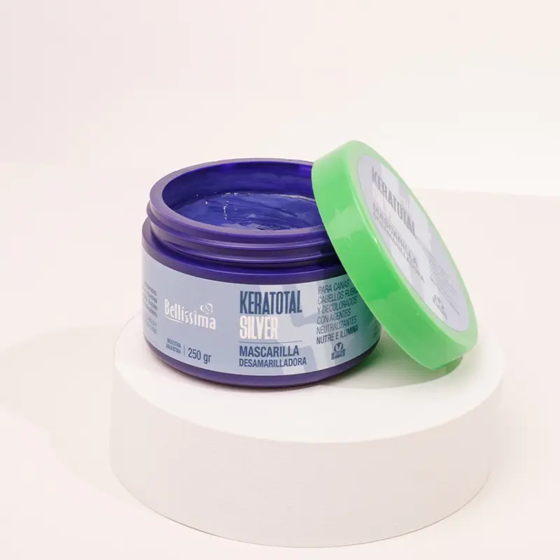 Bellísima Silver Keratotal Máscara Desamarilladora 250g