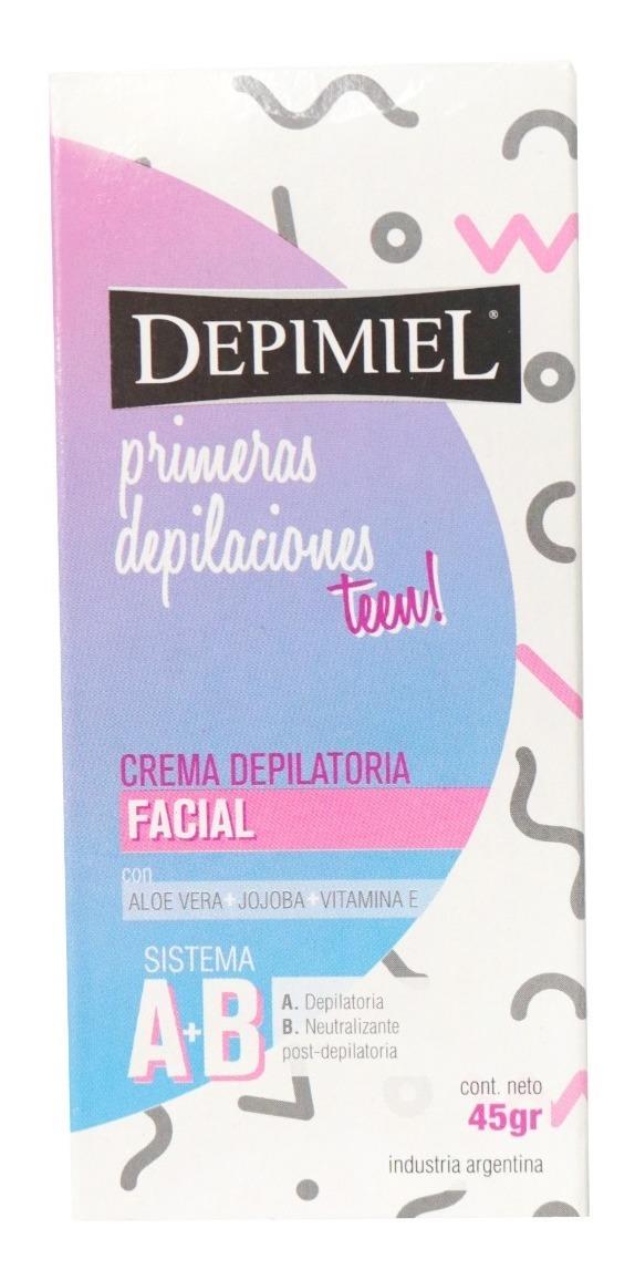 Crema Depilatoria Rostro Teen A+B Depimiel 45g