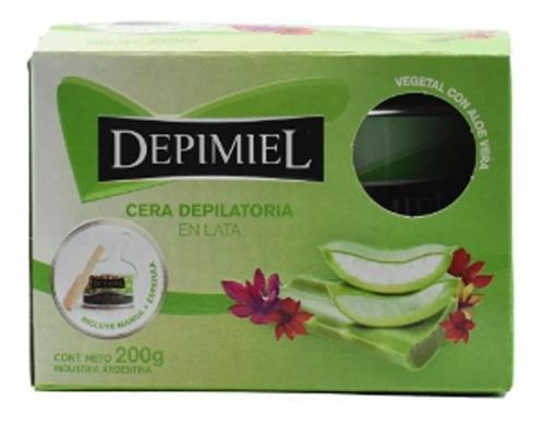 Cera en Lata Vegetal con Espátula Depimiel 200g