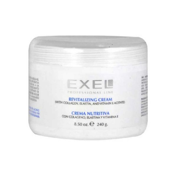Crema Nutritiva con Colágeno y Elastina Exel 240g