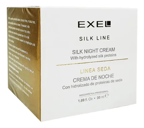Crema de Noche con Hidrolizado de Seda 50 ml Exel