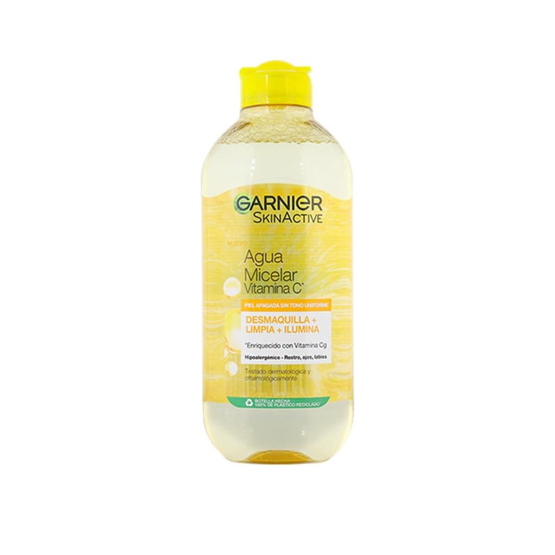 Agua Micelar Vitamina C Piel Apagada 400ml Garnier