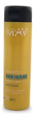 Shampoo Argán y Keratina Ever Nature 250ml Mav Profesional