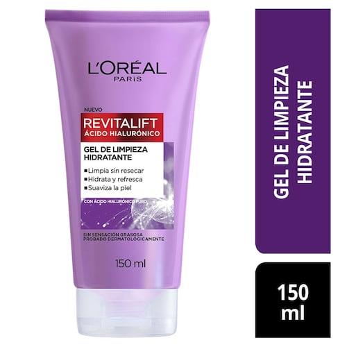 Gel Limpiador Facial Hidratante Revitalift Ácido Hialurónico 150ml L'Oréal