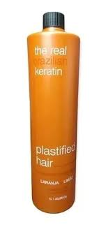 Keratina Plastificada Brasilera 1 Litro The Real Brazilian