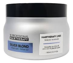 Máscara Desamarilladora Platino Argán Oil WPro 300ml W Professional