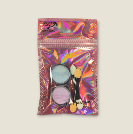 Polvo Para Uñas Go-13720, Set X 2 City Girl
