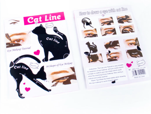 Molde Para Maquillaje de Ojos Cat Line BDO