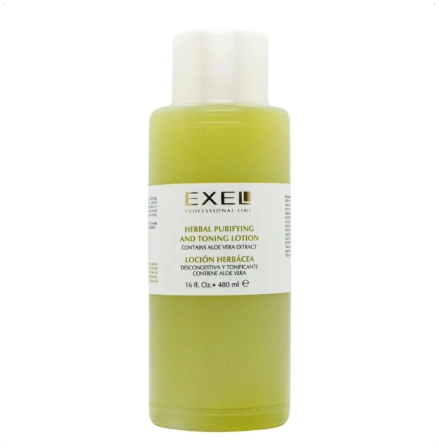 Loción Herbácea Tónica con Aloe Vera Exel 480ml