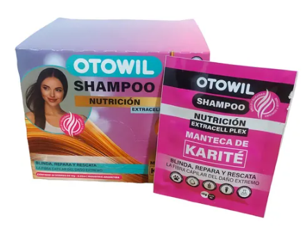 Shampoo Nutrición Manteca y Karité Sobre Otowil