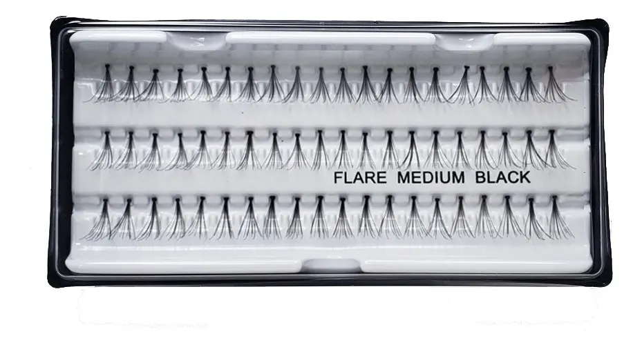 Pestañas Individuales Medianas x 60 Unidades Jessamy