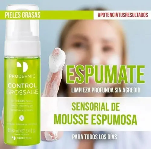Limpiador Exfoliante Gel Brossage 160ml Prodermic