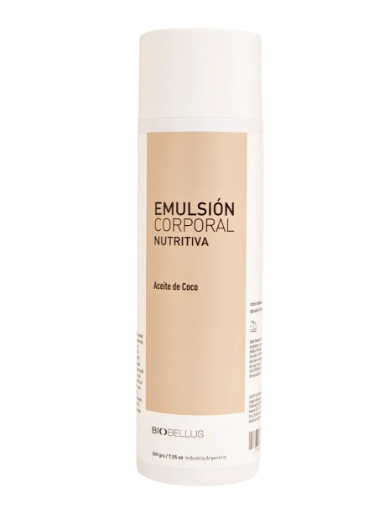 Emulsión Corporal Nutritiva Coco 200 ml Biobellus