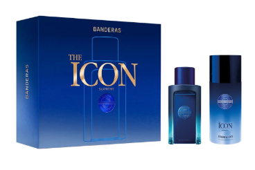 Cofre The Icon Supreme Man EDP 100 ml + Deo Antonio Banderas