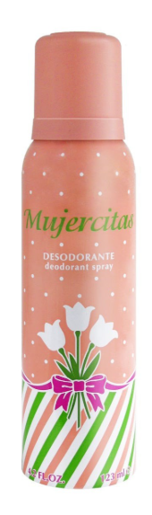 MUJERCITAS DEO AER. X 123 ML.